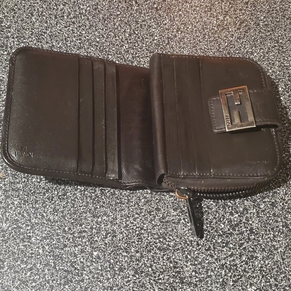 Fendi Monogram Compact Zippy Wallet - Picture 10 of 12